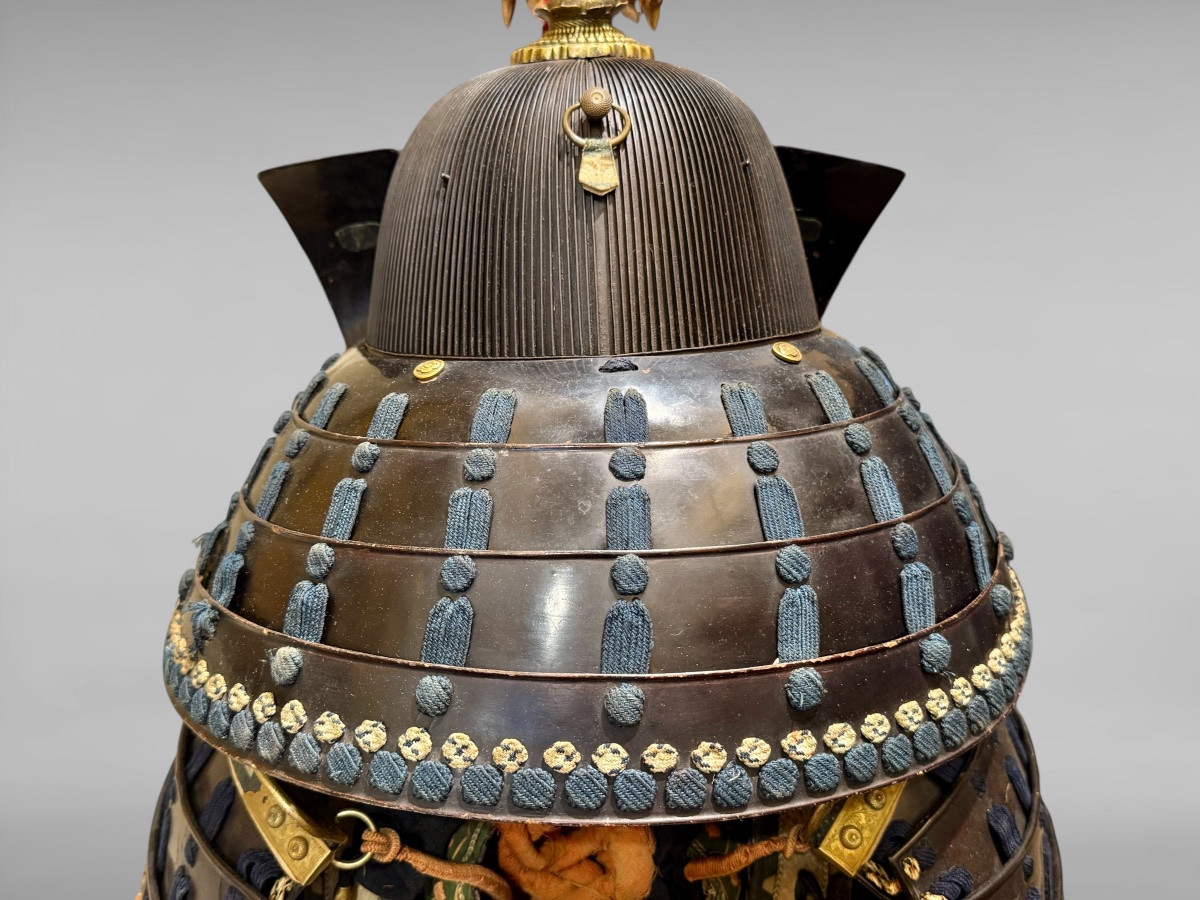 Asakura Clan Samurai Full Armor, 180-lamella Kabuto - Edo Period (1603-1868).-photo-6
