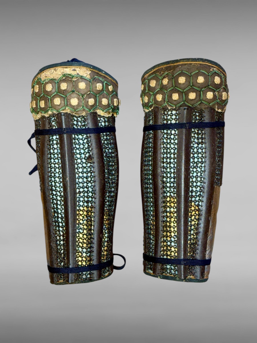 Armure Complète De Samuraï, signée Kōsetsu) Masanao - Période Edo (1603-1868).-photo-6