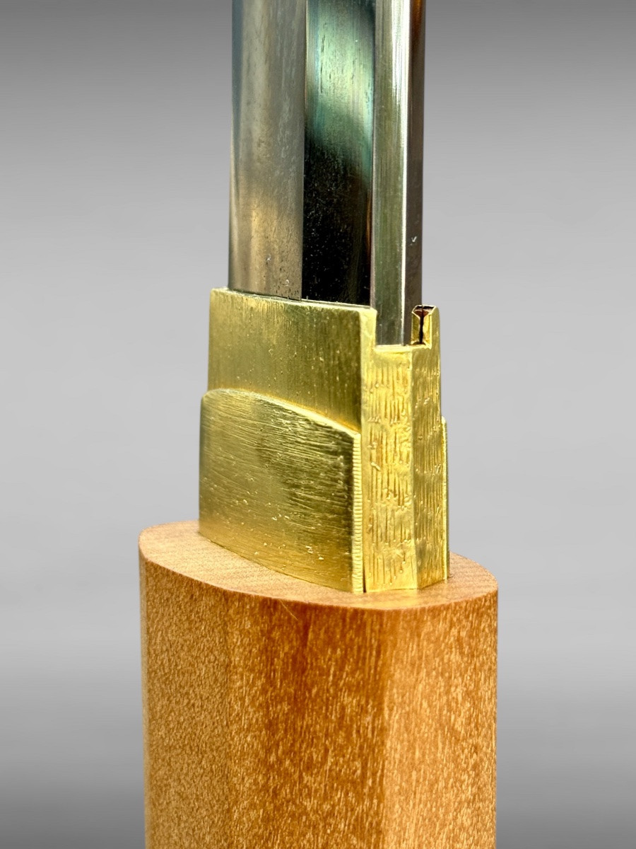 Sabre Japonais Katana - Fin de l’époque Muromachi (XVIe siècle) avec certificat NBTHK. -photo-3