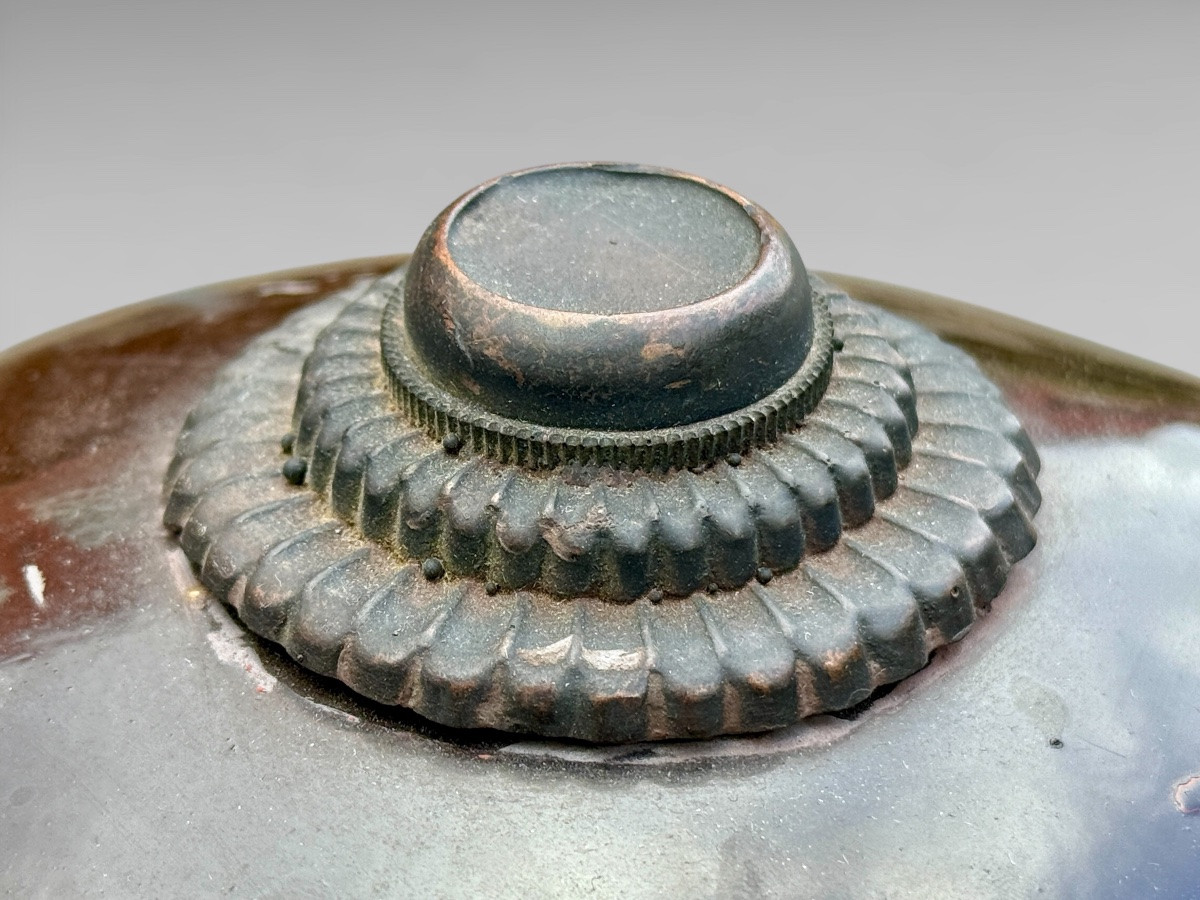 Jingasa De Samuraï du clan Nukui - Période Edo (1603-1868). -photo-4