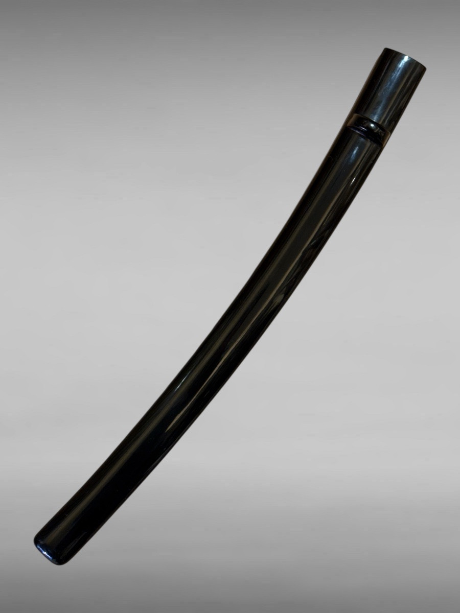 Japanese Wakizashi Sword, Signed Blade - Edo Period (1603-1868).-photo-2