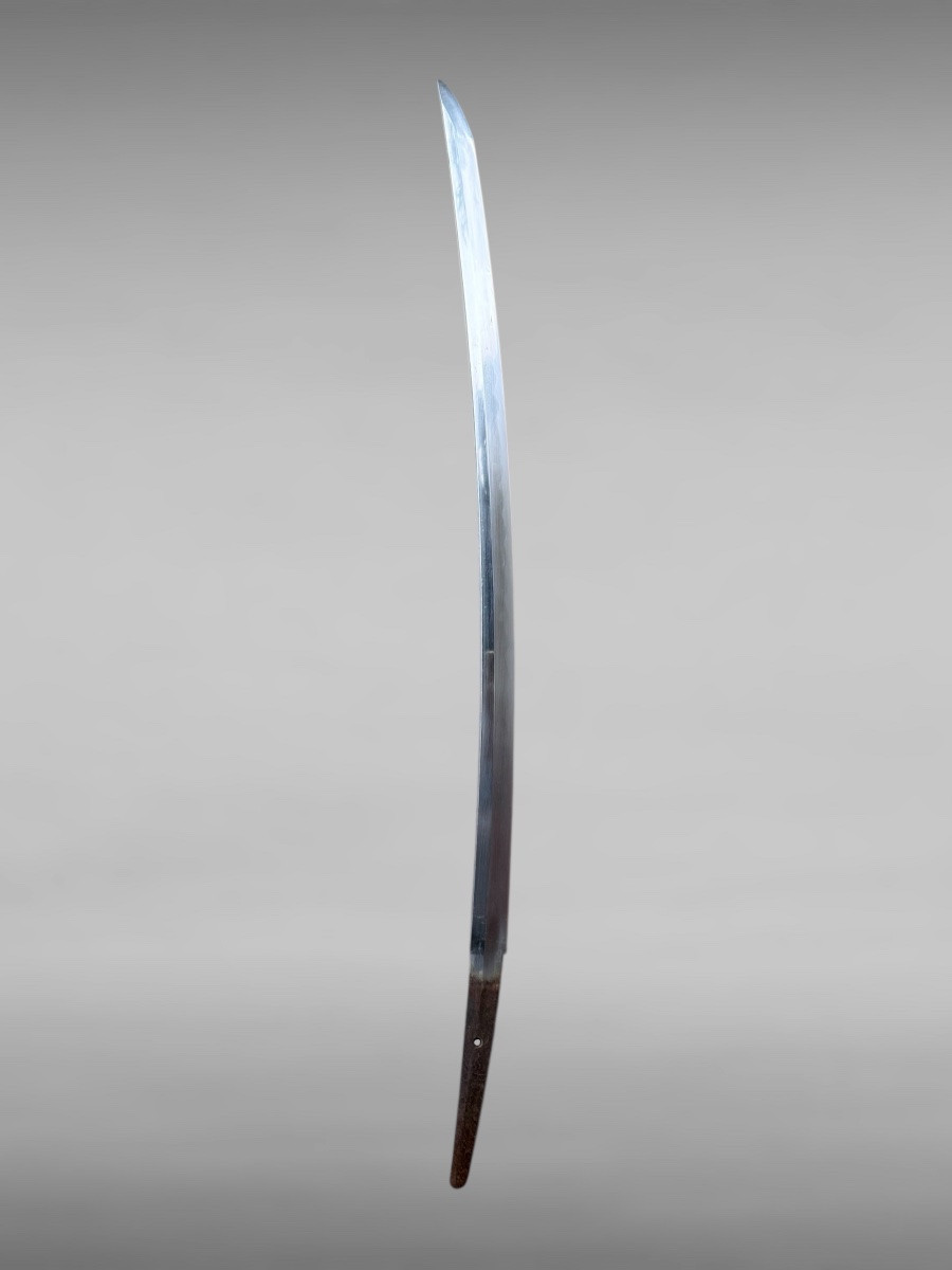 Sabre Japonais Katana, belle saya finement laquée - Période Edo (1603-1868).-photo-7