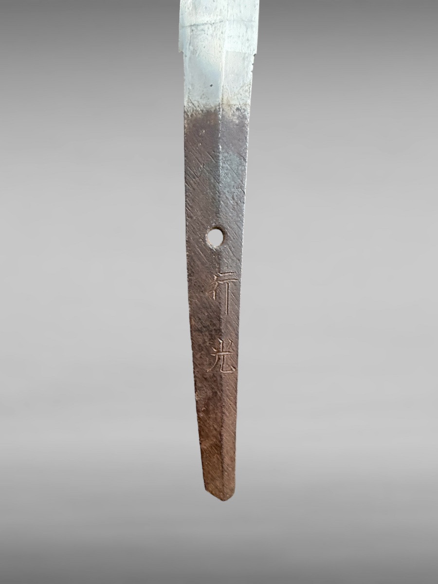 Sabre Japonais Katana, belle saya finement laquée - Période Edo (1603-1868).-photo-8