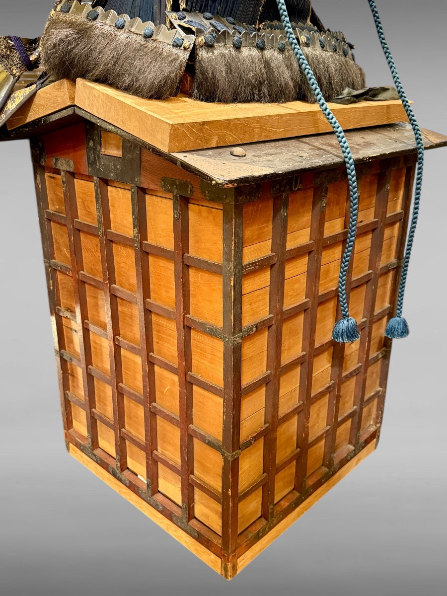 Armure ours complète De Samuraï du clan Shuhama - Période Sengoku (1450-1600).-photo-7