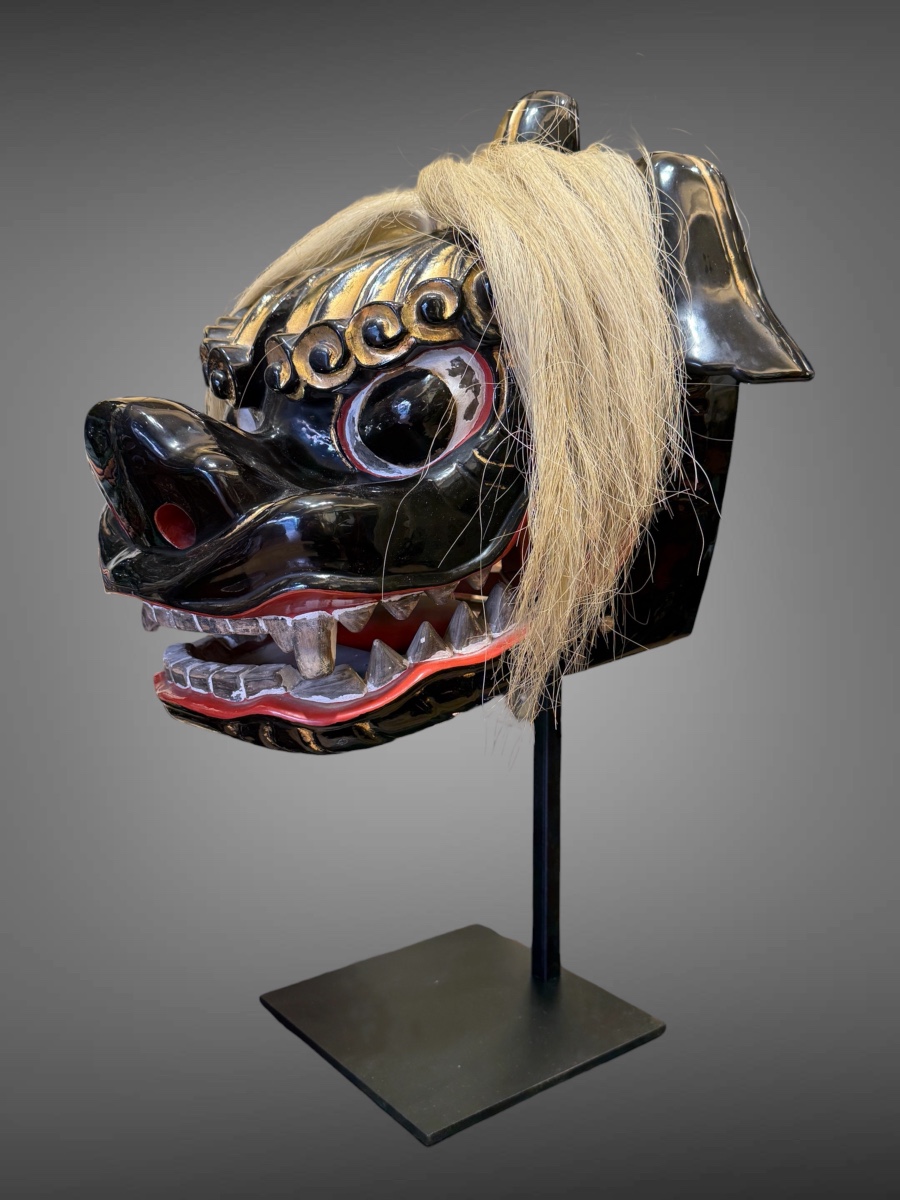 Shishi-mai Mask - Edo Period (1603-1868).