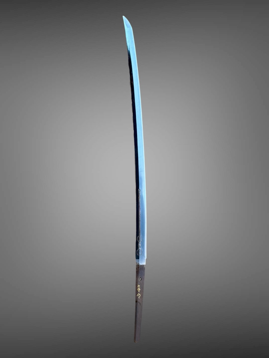 Sabre Japonais Katana attribué à Sadakuni, Certificat NBTHK Hozon - Ère Keisho (1596-1615). -photo-6