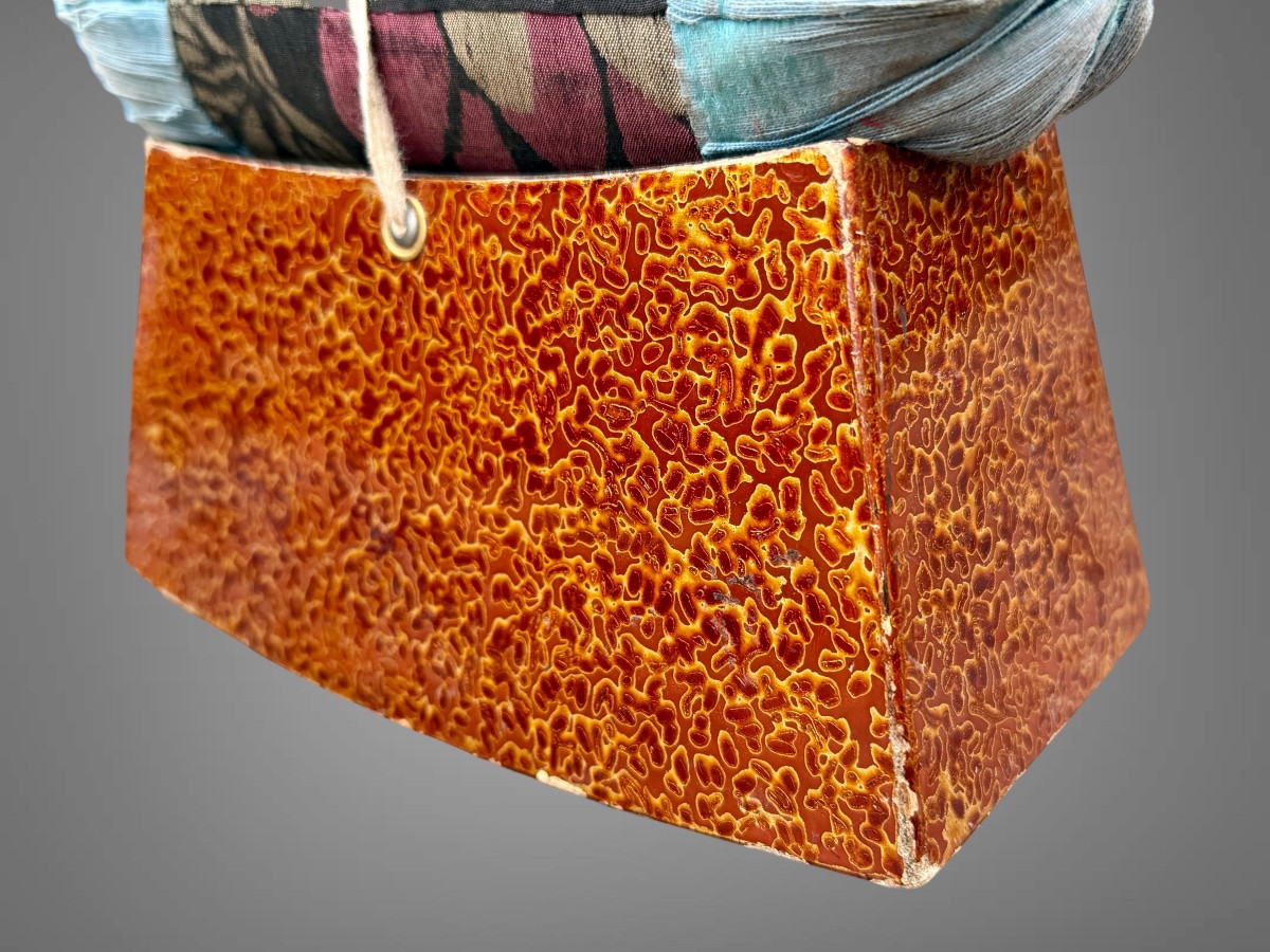 Takamakura, Tsugaru-nuri Lacquer Neck Rest - Edo Period (1603-1868).-photo-3