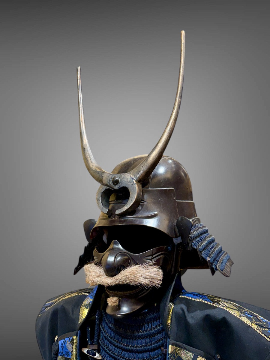 Carved Wooden Maetate Depicting A Pair Of Tongs - Edo Period (1603 - 1868).-photo-7