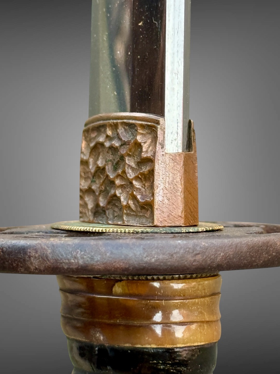 Sabre Japonais Wakizashi - Période Edo (1603-1868).-photo-2