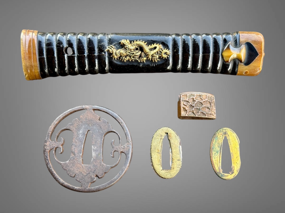 Sabre Japonais Wakizashi - Période Edo (1603-1868).-photo-3