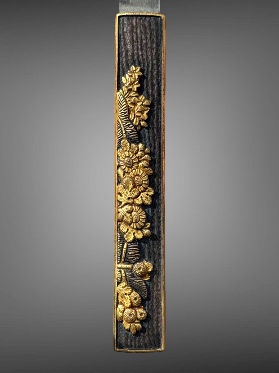 Japanese Samurai Tanto - Edo Period (1603-1868).-photo-2