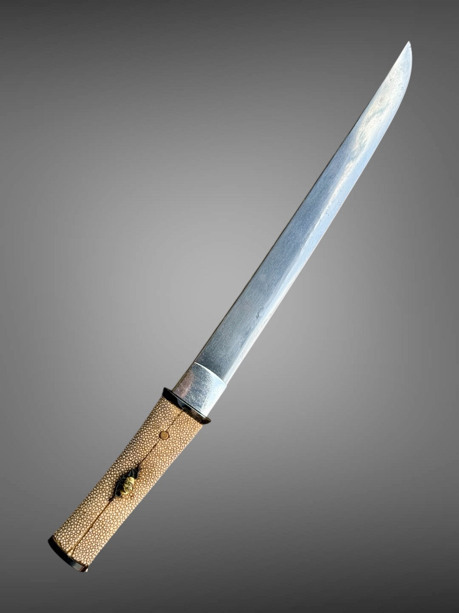 Japanese Samurai Tanto - Edo Period (1603-1868).-photo-3