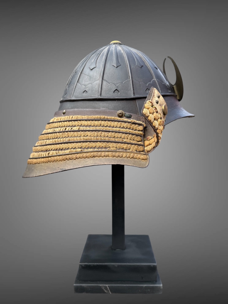 Kabuto Of A Samurai From The Shimazu Clan - Edo Period (1603-1868).-photo-3