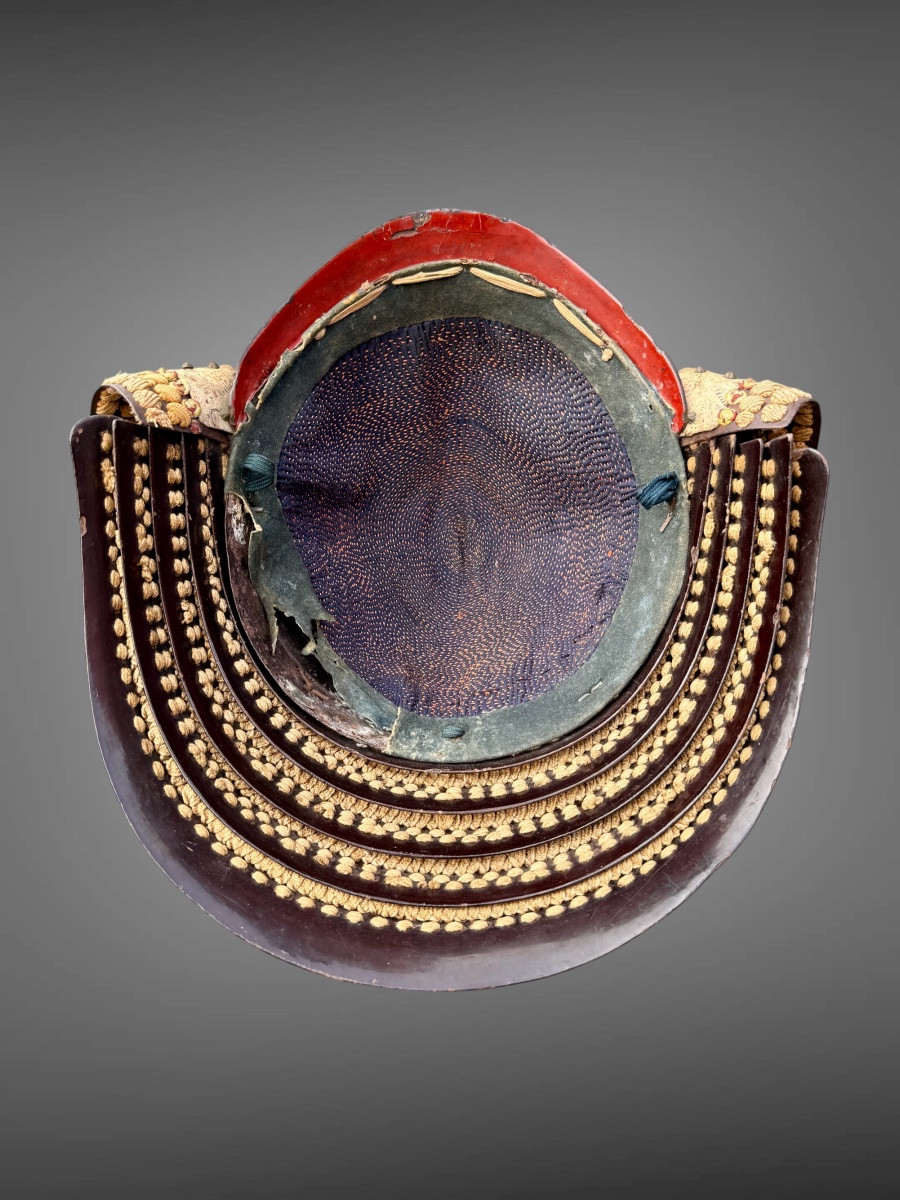 Kabuto Of A Samurai From The Shimazu Clan - Edo Period (1603-1868).-photo-8