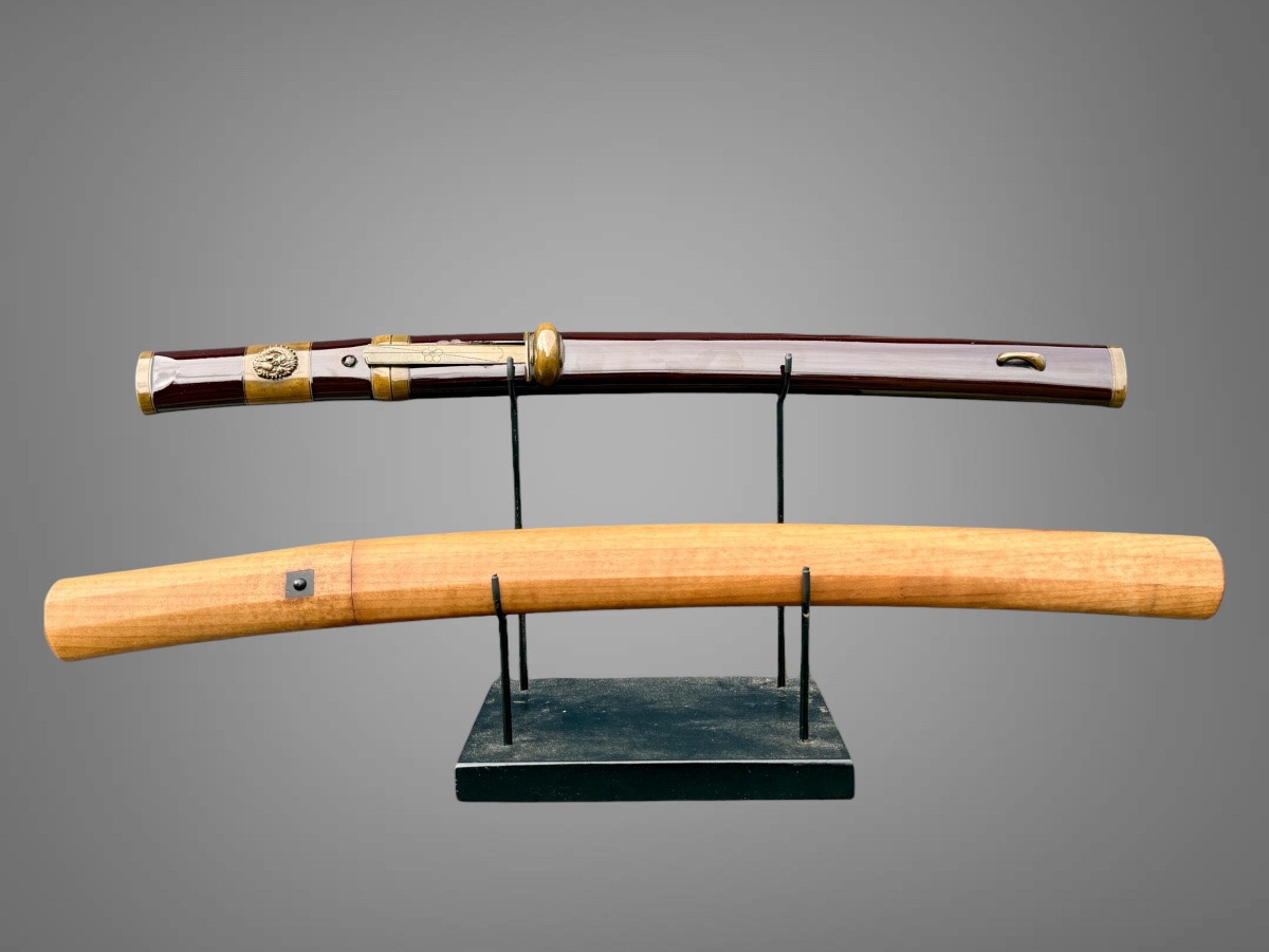 Tanto de samurai du clan Maeda , Certificats NBTHK pour la lame et le koshirae - Muromashi.-photo-7