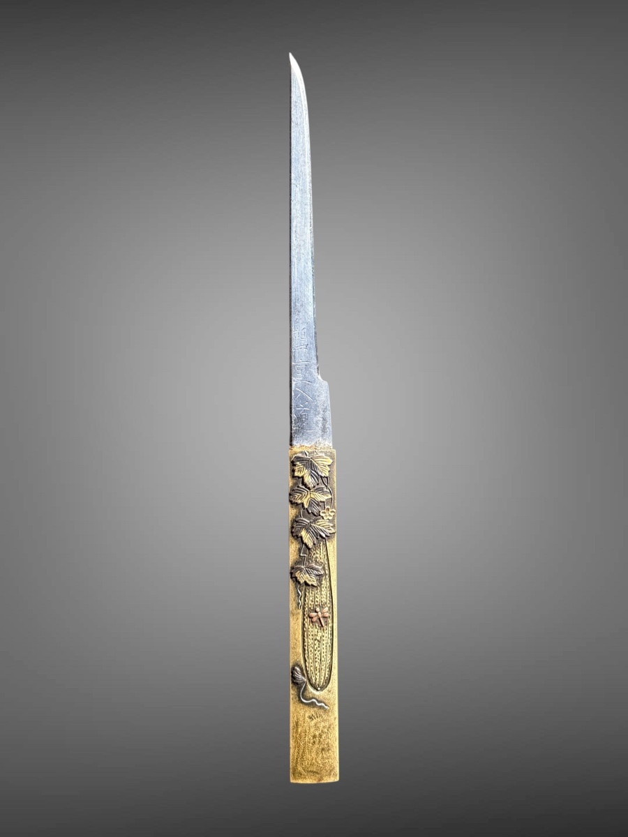 Samurai Tanto, Shagreen Saya - Edo Period (1603-1868).-photo-2