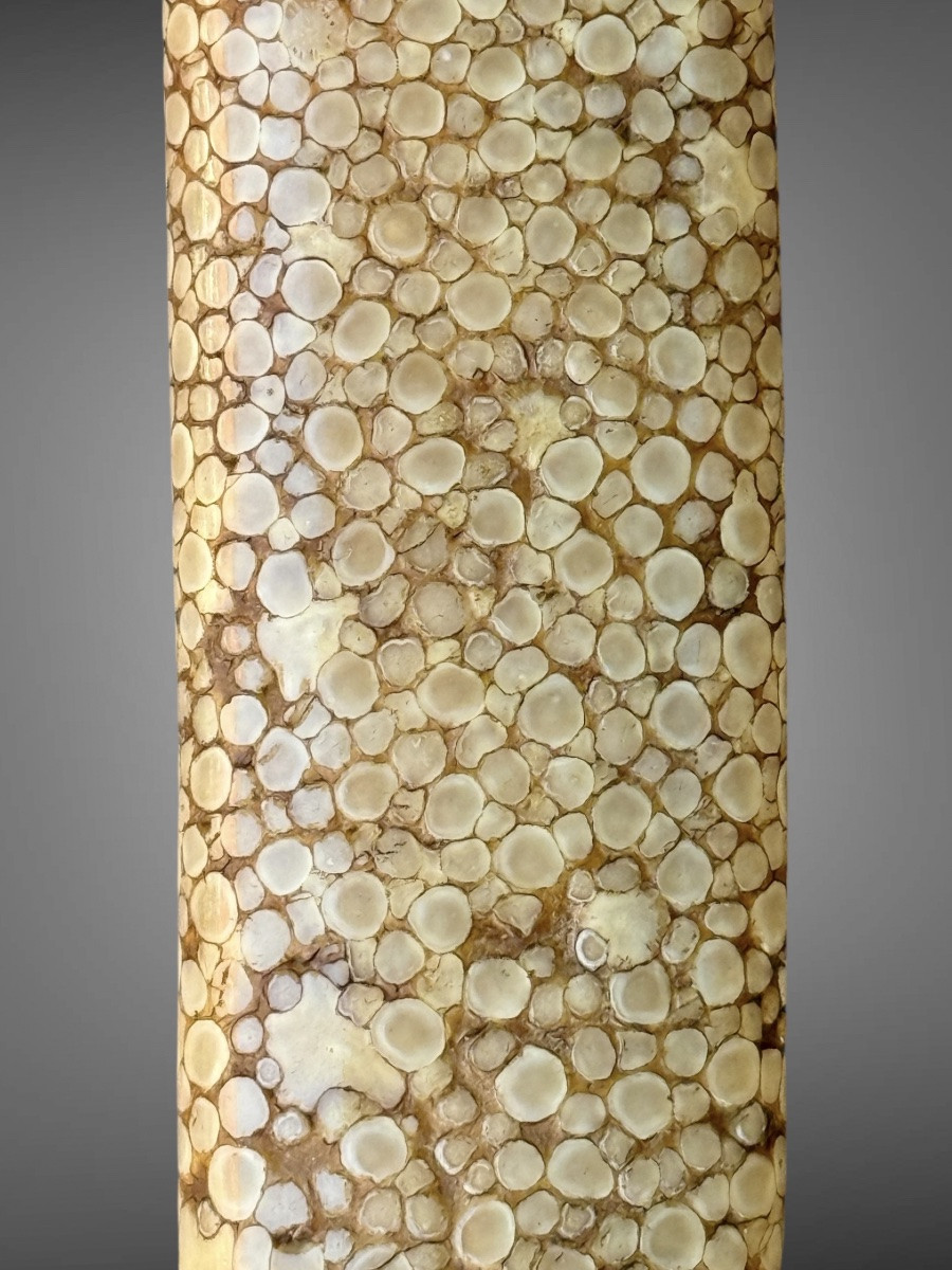 Samurai Tanto, Shagreen Saya - Edo Period (1603-1868).-photo-4