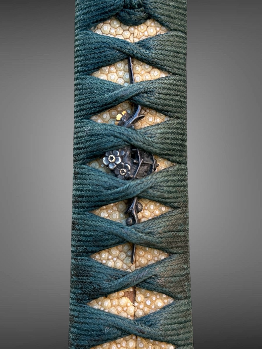 Sabre Japonais Wakizashi signé et daté, shirasaya et certificat NBTHK Hozon - Période Muromashi-photo-4