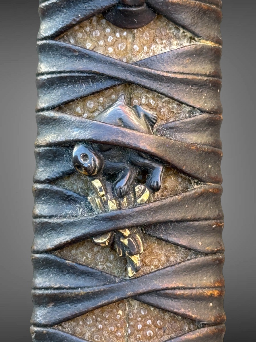 Wakizashi de samuraï - Période Edo (1603-1868).-photo-4