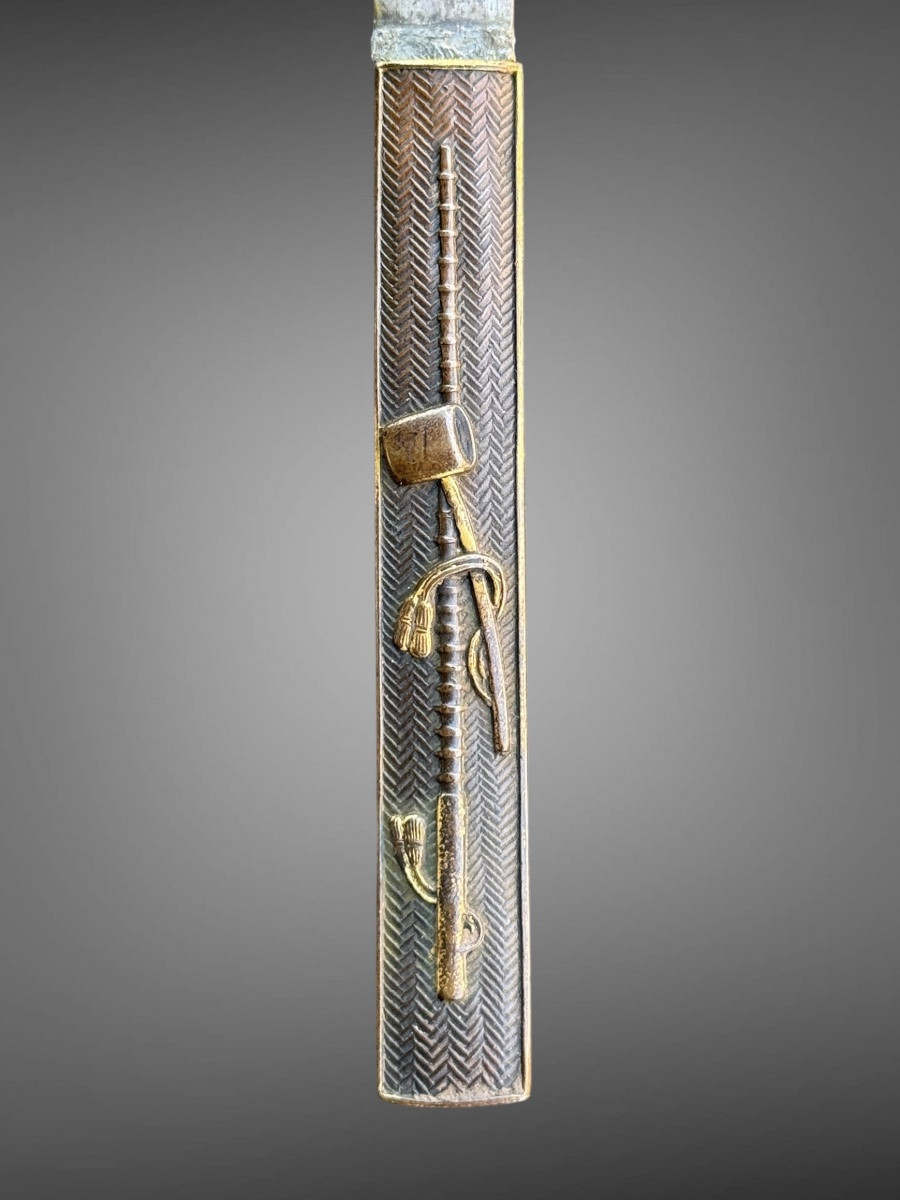 Wakizashi de samuraï - Période Edo (1603-1868).-photo-1