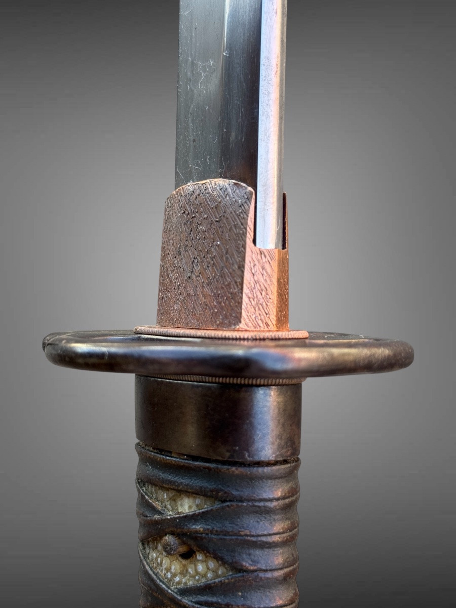 Wakizashi de samuraï - Période Edo (1603-1868).-photo-4