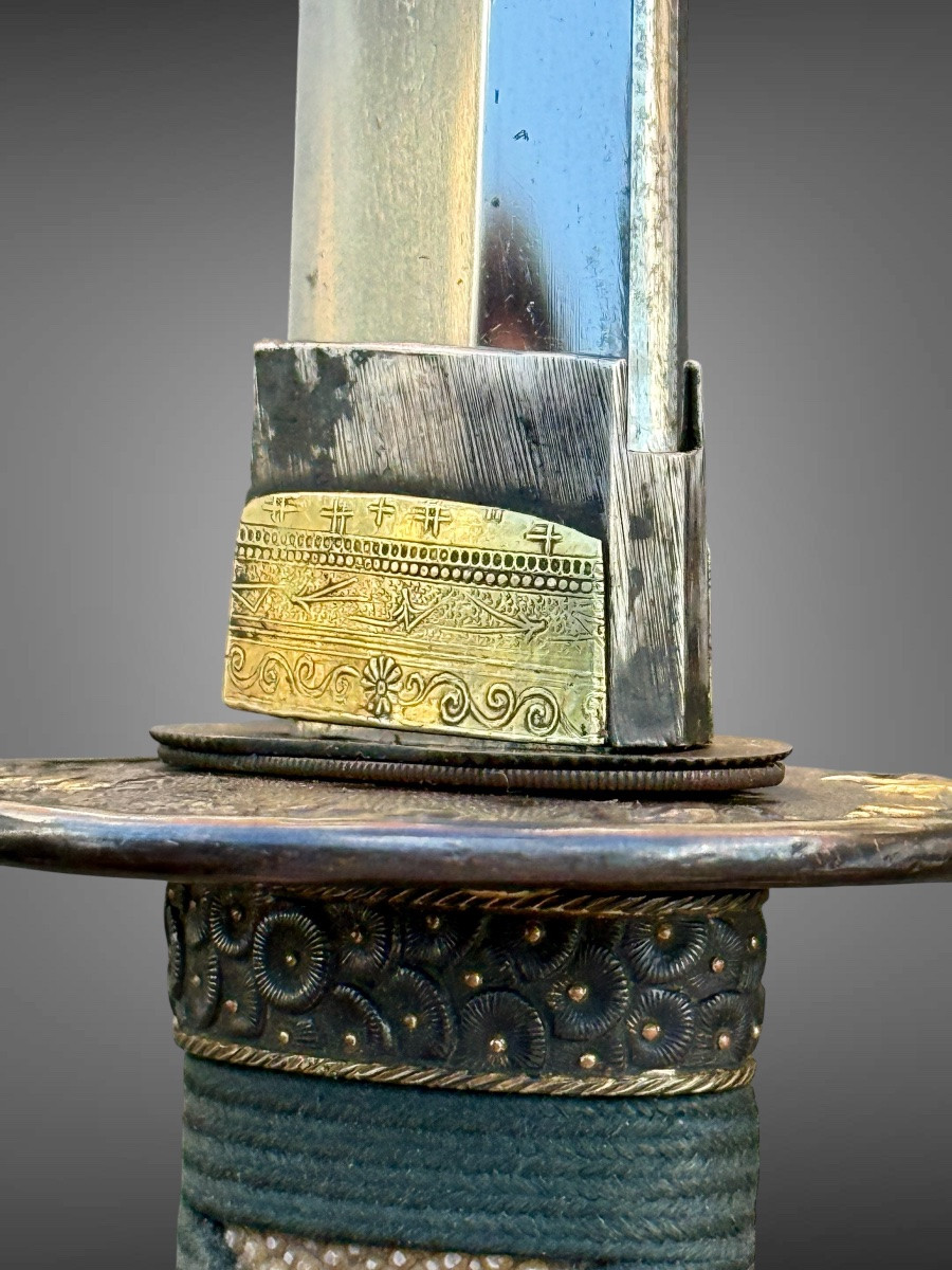 Wakizashi de samuraï - Période Edo (1603-1868).-photo-4