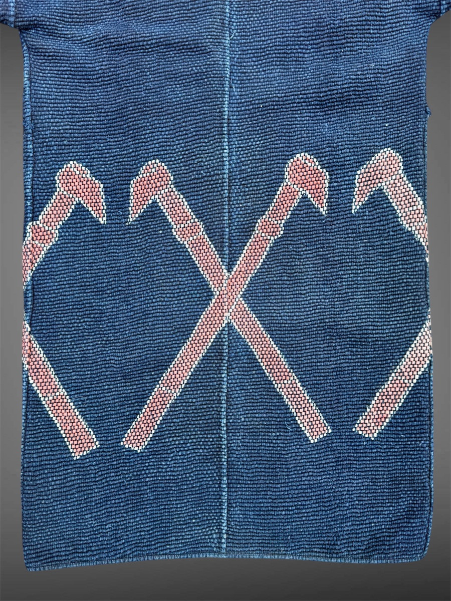 Japanese Firefighter's Kimono “hikeshi-banten” - Meiji Period (1868–1912).-photo-8