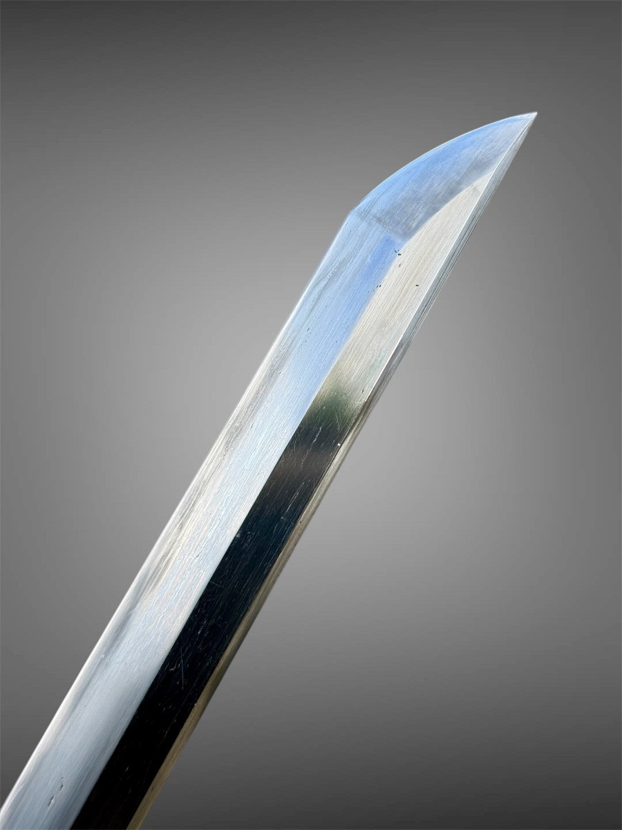 “shikomi-zue” - Wakizashi Concealed In A Cane, Mounted In Shirasaya - Kabun Era (c. 1661-1673).-photo-6