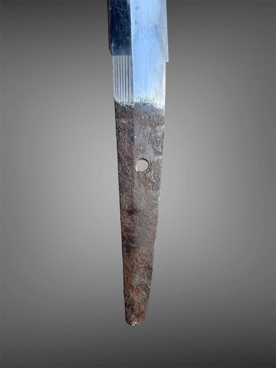 “shikomi-zue” - Wakizashi Concealed In A Cane, Mounted In Shirasaya - Kabun Era (c. 1661-1673).-photo-7