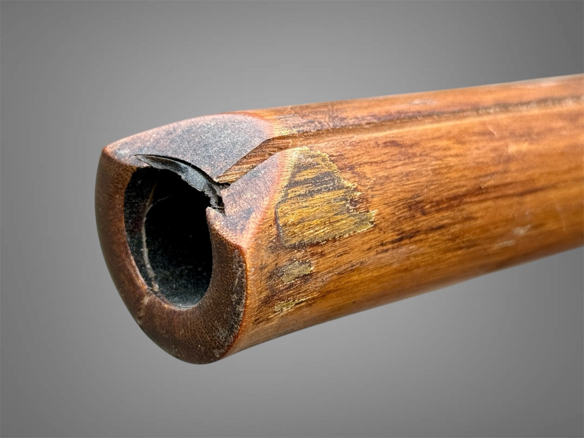 Shakuhachi, Bamboo Flute - Edo Period (1603 - 1868).-photo-4