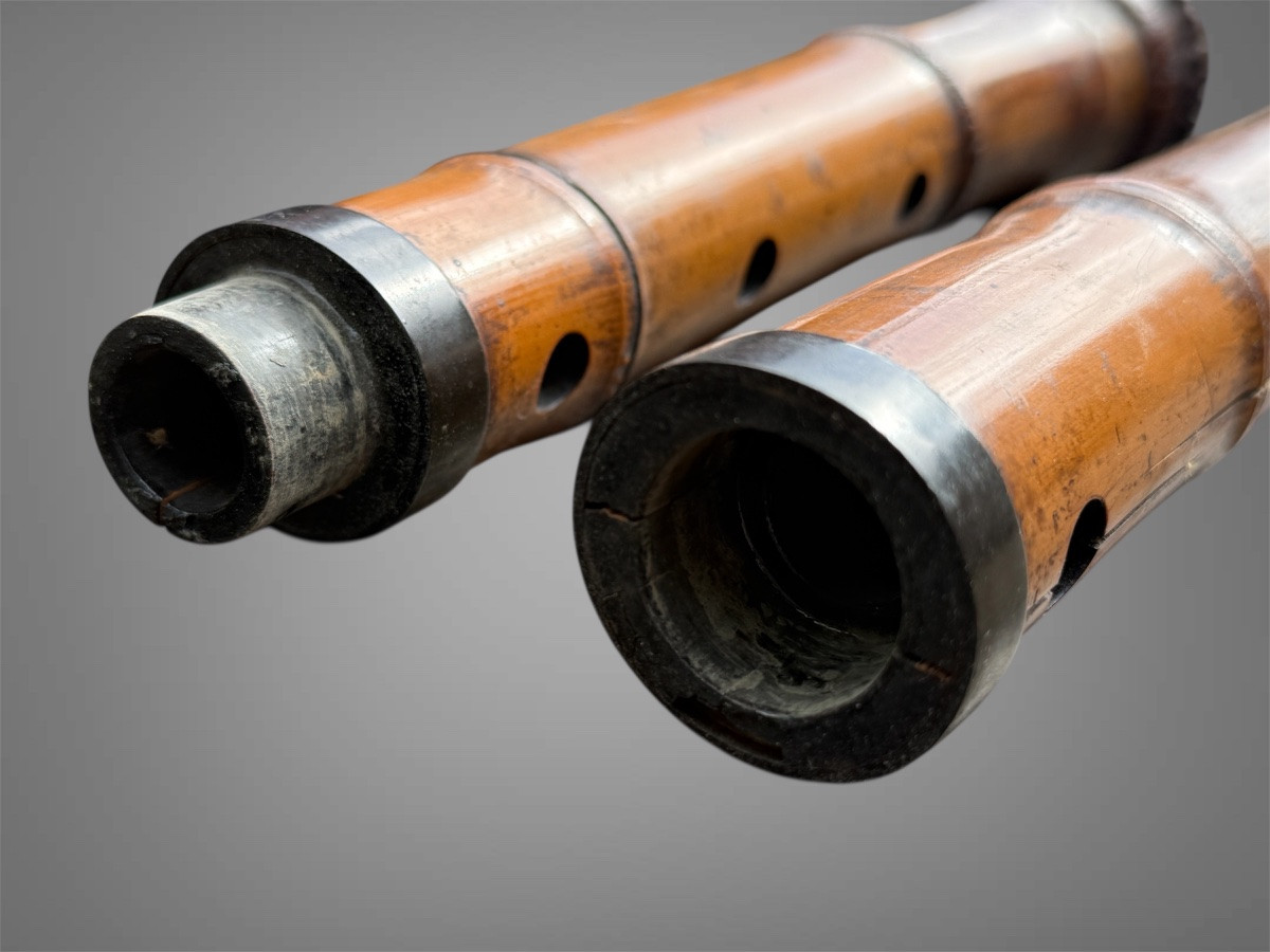 Shakuhachi, Bamboo Flute - Edo Period (1603 - 1868).-photo-5