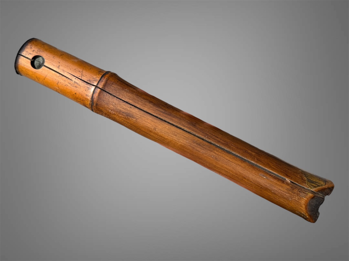 Shakuhachi, Bamboo Flute - Edo Period (1603 - 1868).-photo-6