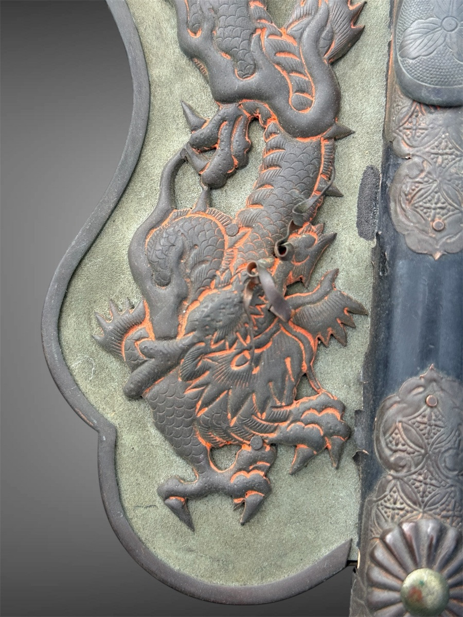 Gunbai, Command Fan Of A Samurai Of The Nukui Clan - Edo Period (1603-1868).-photo-3