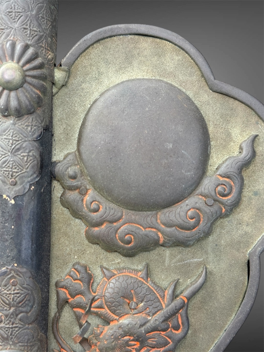 Gunbai, Command Fan Of A Samurai Of The Nukui Clan - Edo Period (1603-1868).-photo-5