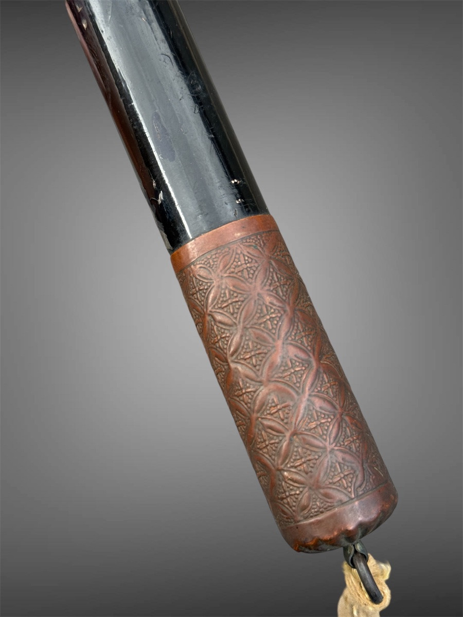 Gunbai, Command Fan Of A Samurai Of The Nukui Clan - Edo Period (1603-1868).-photo-6