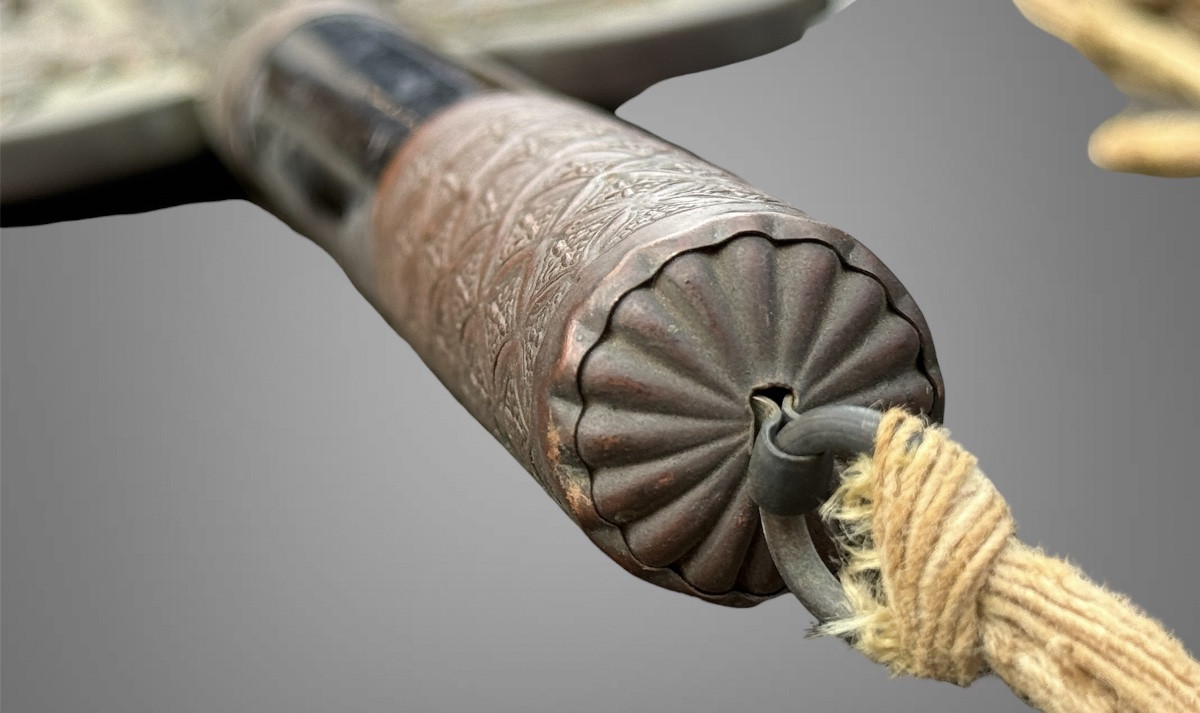 Gunbai, Command Fan Of A Samurai Of The Nukui Clan - Edo Period (1603-1868).-photo-8