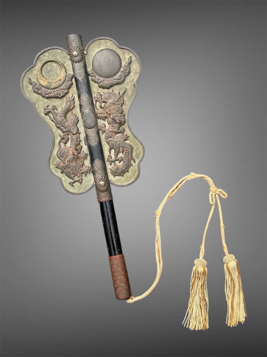 Gunbai, Command Fan Of A Samurai Of The Nukui Clan - Edo Period (1603-1868).