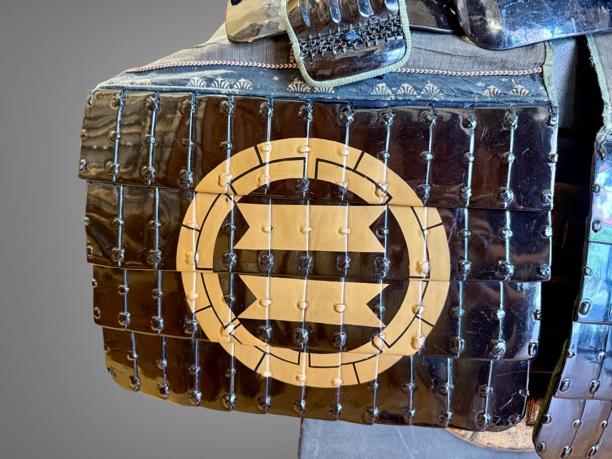 Armure Complète De Samuraï d’un clan japonais - Période Edo (1603-1868).-photo-4