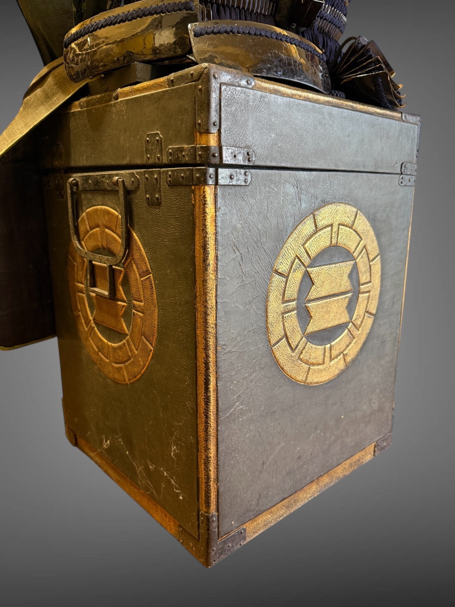 Armure Complète De Samuraï d’un clan japonais - Période Edo (1603-1868).-photo-5