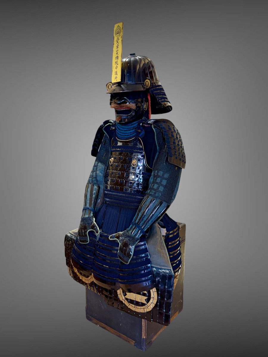 Armure Complète De Samuraï d’un clan japonais - Période Edo (1603-1868).-photo-8