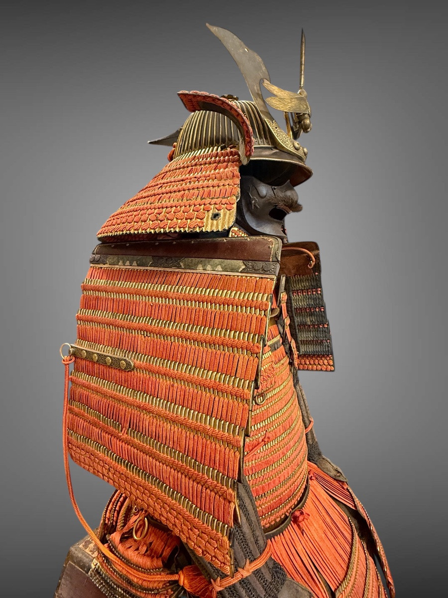 Armure Complète De Samuraï du clan Matsudaira  - Période Edo (1603-1868).-photo-4