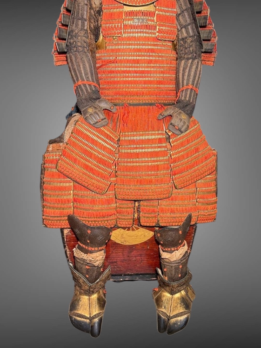 Armure Complète De Samuraï du clan Matsudaira  - Période Edo (1603-1868).-photo-3