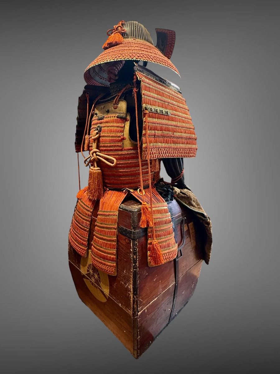 Armure Complète De Samuraï du clan Matsudaira  - Période Edo (1603-1868).-photo-5