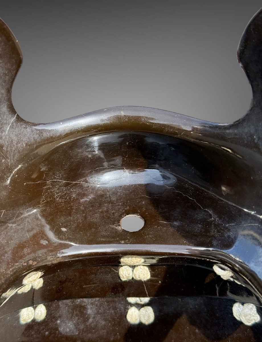 Demi Masque De Samuraï Hampo - Période Edo (1603-1868).-photo-7