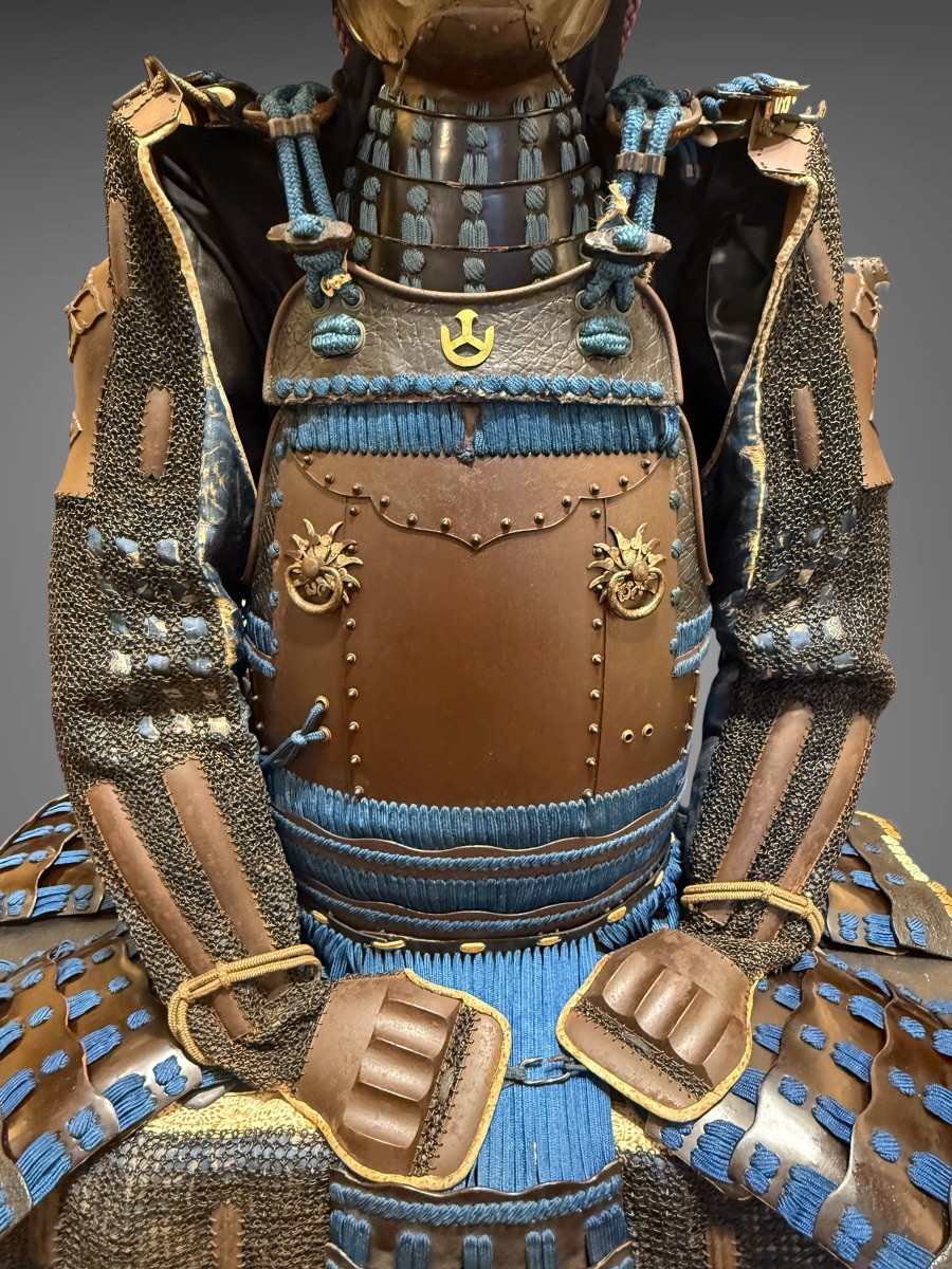 Armure Complète De Samuraï - Période Edo (1603-1868).-photo-3