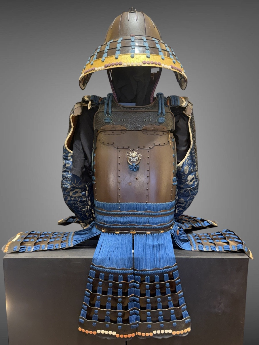 Armure Complète De Samuraï - Période Edo (1603-1868).-photo-2
