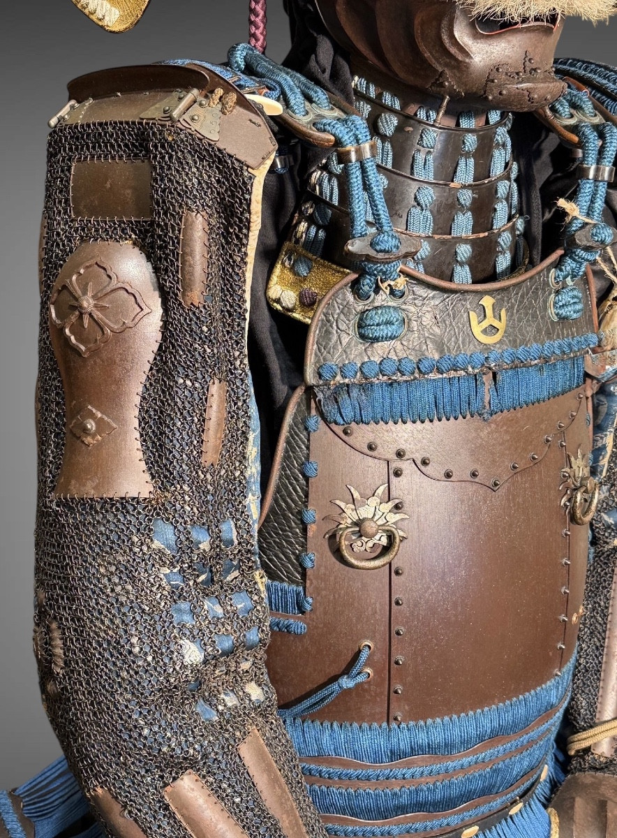 Armure Complète De Samuraï - Période Edo (1603-1868).-photo-5