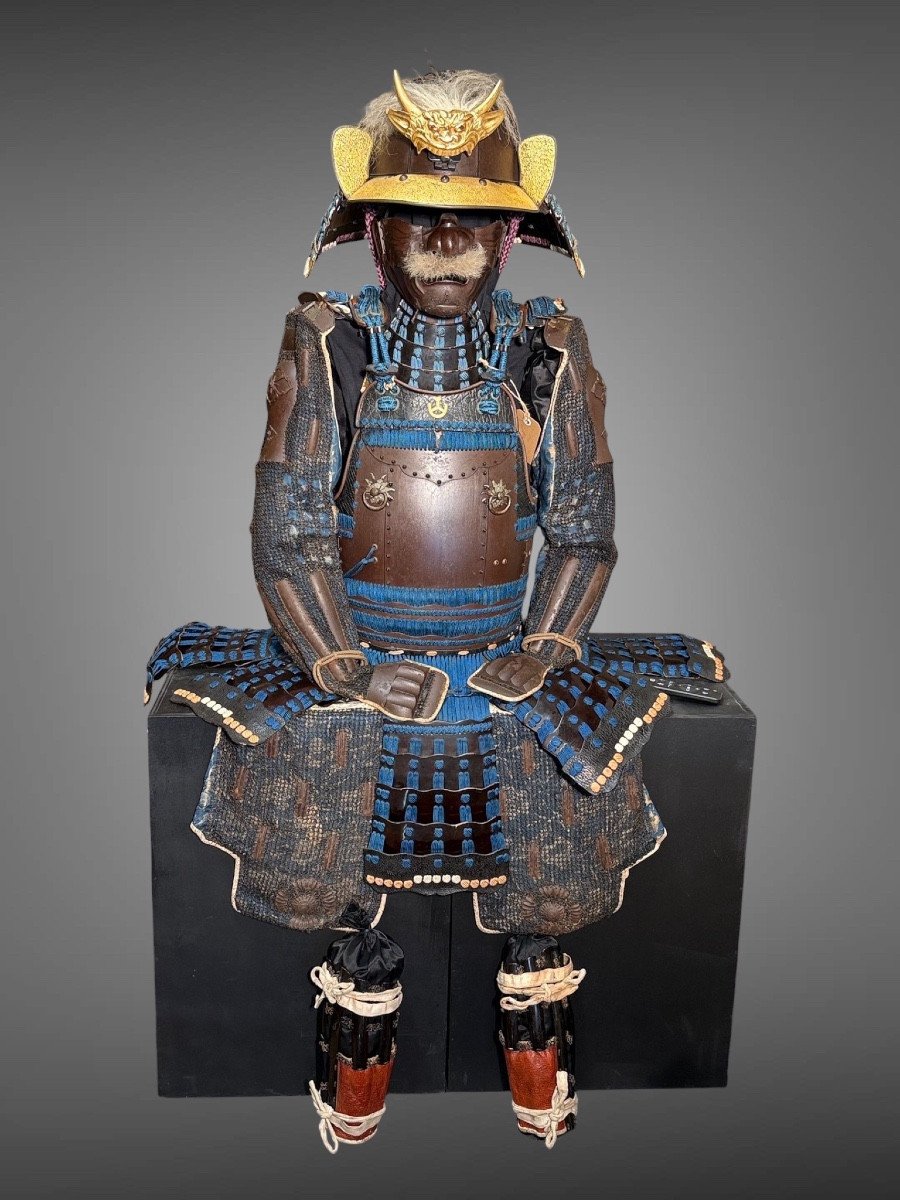 Armure Complète De Samuraï - Période Edo (1603-1868).