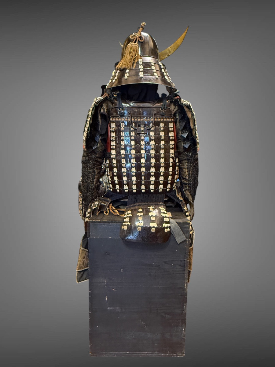 Armure Complète De Samuraï - Période Edo (1603-1868).-photo-4