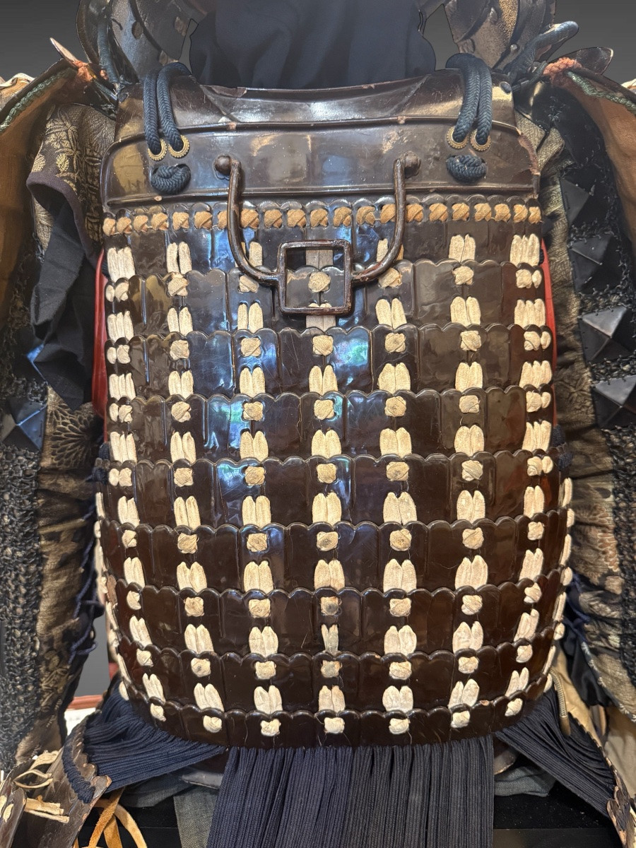 Armure Complète De Samuraï - Période Edo (1603-1868).-photo-5